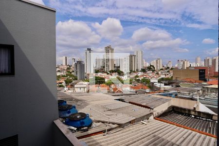 Sala/Cozinha Vista  de apartamento para alugar com 1 quarto, 34m² em Vila Regente Feijó, São Paulo