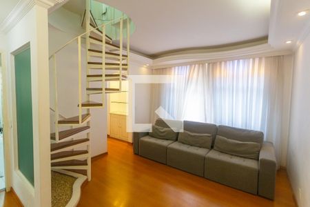 Sala 1 de apartamento à venda com 3 quartos, 140m² em Sagrada Família, Belo Horizonte