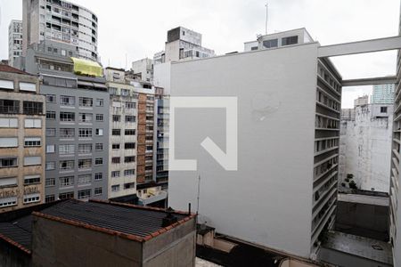 Vista da Varanda de apartamento para alugar com 1 quarto, 28m² em República, São Paulo