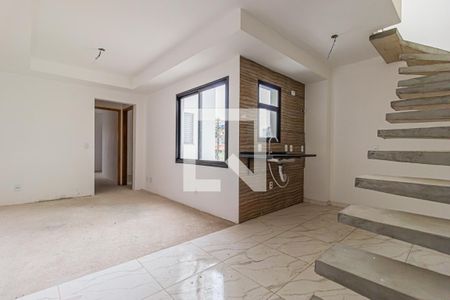 Sala de apartamento à venda com 2 quartos, 102m² em Parque Oratorio, Santo André