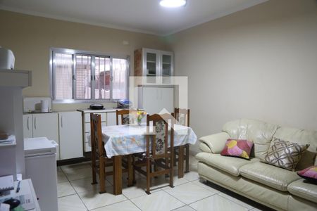 Sala de apartamento para alugar com 1 quarto, 54m² em Guilhermina, Praia Grande