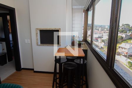 Sala/churrasqueira de apartamento à venda com 2 quartos, 99m² em Petrópolis, Porto Alegre