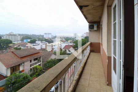 Varanda Sala de apartamento à venda com 2 quartos, 90m² em Marechal Rondon, Canoas