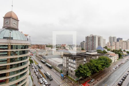 Vista da Varanda de kitnet/studio para alugar com 1 quarto, 50m² em Centro, Curitiba