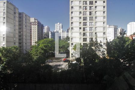 Vista da sala de apartamento à venda com 3 quartos, 82m² em Vila Andrade, São Paulo