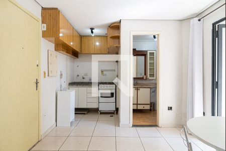 Sala de apartamento para alugar com 1 quarto, 35m² em Centro, São Paulo