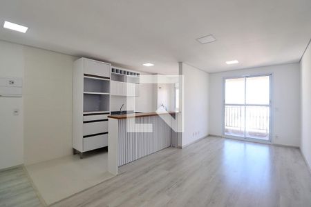 Sala de apartamento para alugar com 2 quartos, 55m² em Campestre, Santo André