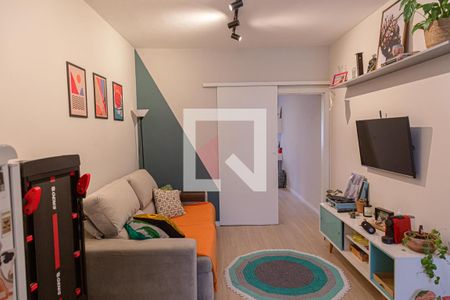 Sala de apartamento à venda com 1 quarto, 42m² em Bela Vista, São Paulo