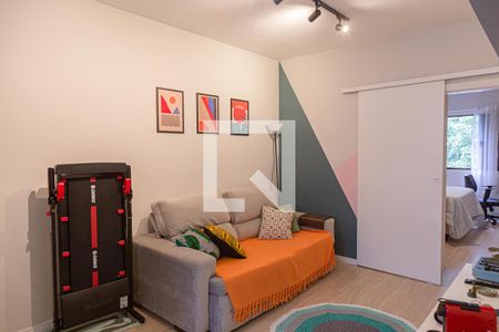 Sala de apartamento à venda com 1 quarto, 42m² em Bela Vista, São Paulo