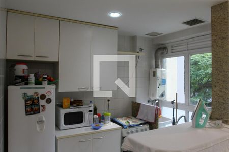 Cozinha de apartamento à venda com 1 quarto, 44m² em Lagoa, Rio de Janeiro