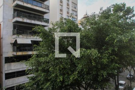 Vista da Varanda da Sala de apartamento à venda com 1 quarto, 44m² em Lagoa, Rio de Janeiro