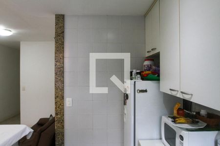 Cozinha de apartamento à venda com 1 quarto, 44m² em Lagoa, Rio de Janeiro