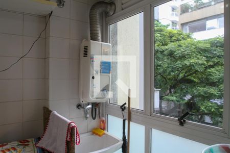 Cozinha e Área de Serviço de apartamento à venda com 1 quarto, 44m² em Lagoa, Rio de Janeiro