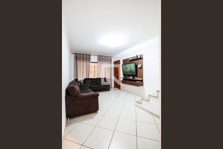 Sala de casa à venda com 3 quartos, 100m² em Vila Progresso, Santo André