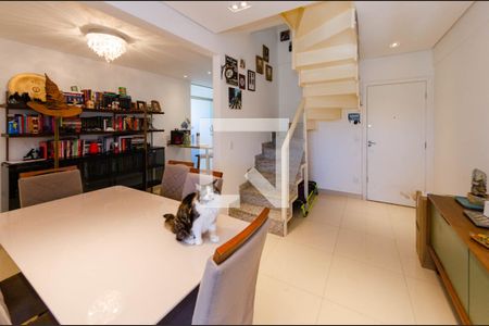 Sala de apartamento para alugar com 3 quartos, 162m² em Estoril, Belo Horizonte