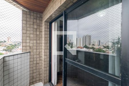 Varanda de apartamento à venda com 3 quartos, 88m² em Campestre, Santo André
