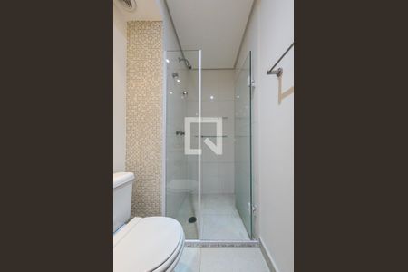 Banheiro da Suíte de apartamento para alugar com 1 quarto, 49m² em Botafogo, Campinas