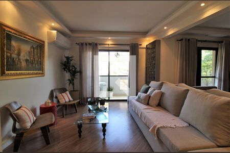 Sala de apartamento à venda com 3 quartos, 127m² em Brooklin, São Paulo