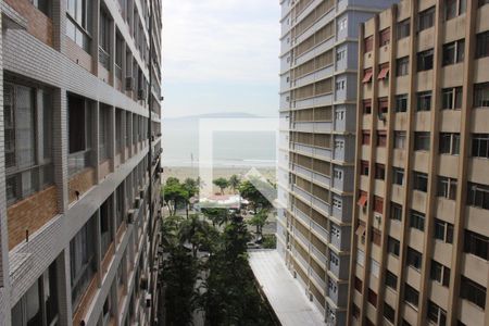 Vista da Sala de apartamento para alugar com 3 quartos, 129m² em Itararé, São Vicente