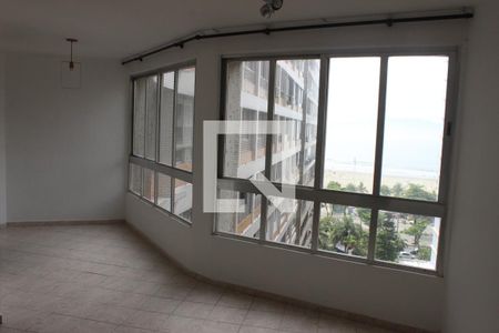 Sala de apartamento para alugar com 3 quartos, 129m² em Itararé, São Vicente