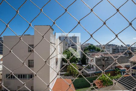 Sala Vista de apartamento à venda com 2 quartos, 57m² em Tijuca, Rio de Janeiro