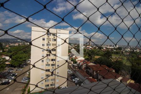Vista da Sala de apartamento à venda com 3 quartos, 62m² em Sarandi, Porto Alegre
