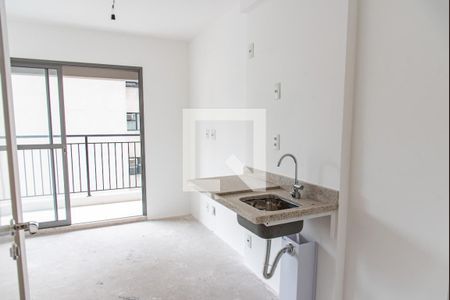 Cozinha de kitnet/studio para alugar com 1 quarto, 25m² em Planalto Paulista, São Paulo