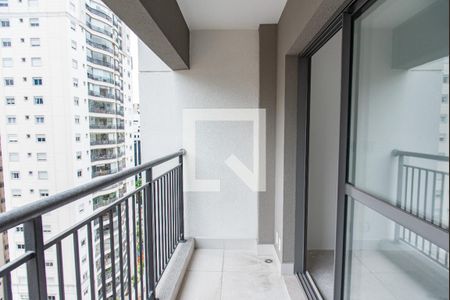 Varanda de kitnet/studio para alugar com 1 quarto, 25m² em Planalto Paulista, São Paulo