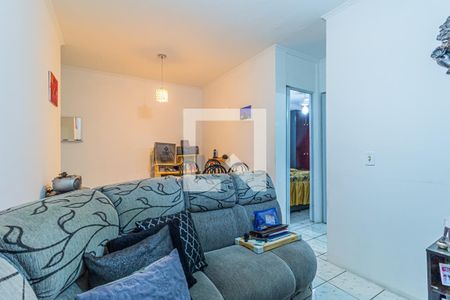 Sala de apartamento à venda com 2 quartos, 48m² em Cidade São Jorge, Santo André
