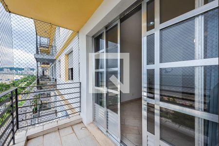 Varanda de apartamento para alugar com 3 quartos, 100m² em Boqueirão, Santos