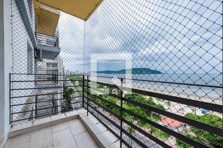 Varanda de apartamento para alugar com 3 quartos, 100m² em Boqueirão, Santos