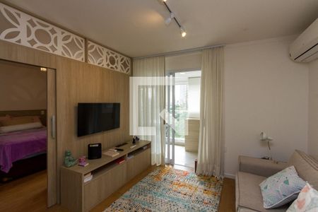 Sala de apartamento para alugar com 1 quarto, 42m² em Cidade Monções, São Paulo