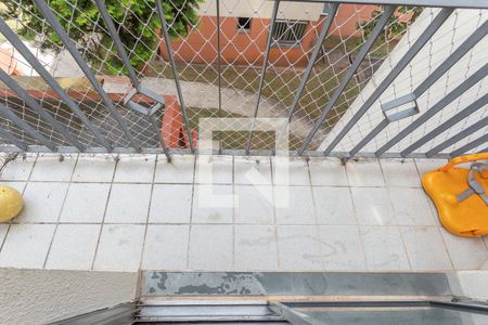 Varanda da sala  de apartamento à venda com 2 quartos, 50m² em Casa Grande, Diadema