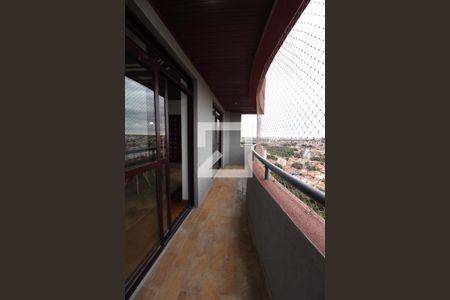 Sacada da Sala de apartamento à venda com 4 quartos, 296m² em Jardim das Paineiras, Campinas