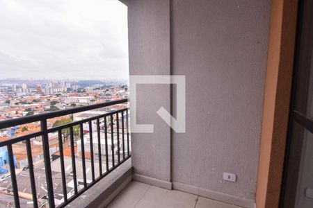 Varanda da Sala de apartamento para alugar com 2 quartos, 51m² em Vila Alpina, São Paulo