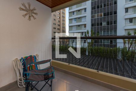Varanda da Sala de apartamento à venda com 2 quartos, 70m² em Cidade Monções, São Paulo