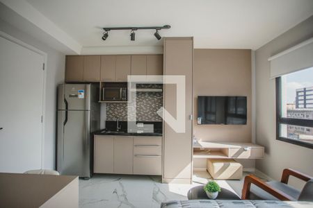 Studio de kitnet/studio para alugar com 1 quarto, 27m² em Mirandópolis, São Paulo