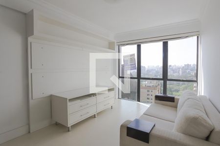 Sala de apartamento para alugar com 1 quarto, 44m² em Moinhos de Vento, Porto Alegre