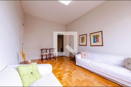 Sala de apartamento para alugar com 3 quartos, 90m² em Barroca, Belo Horizonte