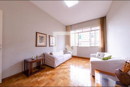 Sala de apartamento para alugar com 3 quartos, 90m² em Barroca, Belo Horizonte