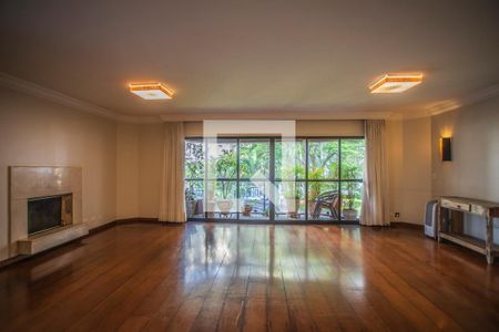 Sala de Estar de apartamento à venda com 4 quartos, 217m² em Vila Mascote, São Paulo