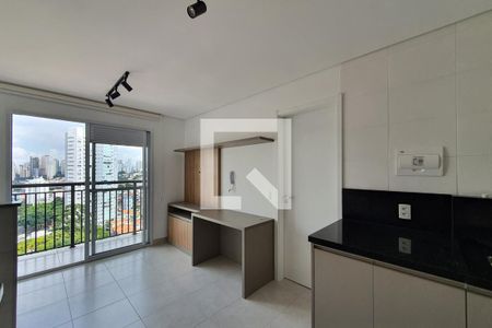 Sala/cozinha de apartamento para alugar com 1 quarto, 34m² em Jardim da Gloria, São Paulo