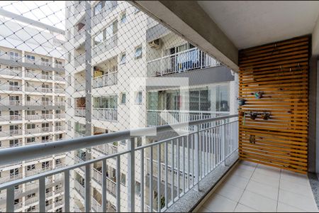 Varanda de apartamento para alugar com 1 quarto, 49m² em Vila Matias, Santos