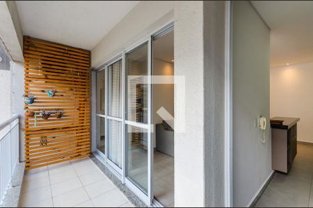 Varanda de apartamento para alugar com 1 quarto, 49m² em Vila Matias, Santos