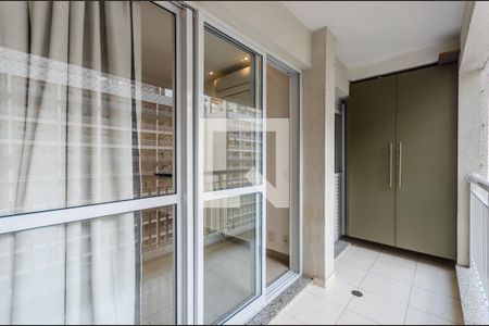 Varanda de apartamento para alugar com 1 quarto, 49m² em Vila Matias, Santos