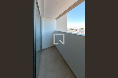 Varanda da Sala de apartamento à venda com 3 quartos, 69m² em Jardim Riacho das Pedras, Contagem