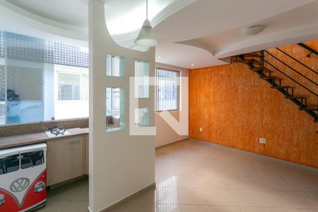 Sala de apartamento à venda com 3 quartos, 120m² em União, Belo Horizonte