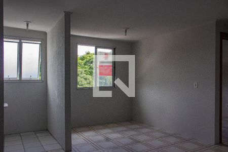 Sala/Cozinha de apartamento à venda com 2 quartos, 45m² em Estância Velha, Canoas