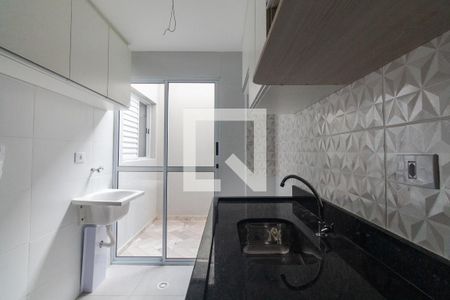 Cozinha de apartamento à venda com 1 quarto, 34m² em Vila Ivone, São Paulo