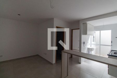 Sala e cozinha de apartamento à venda com 1 quarto, 34m² em Vila Ivone, São Paulo